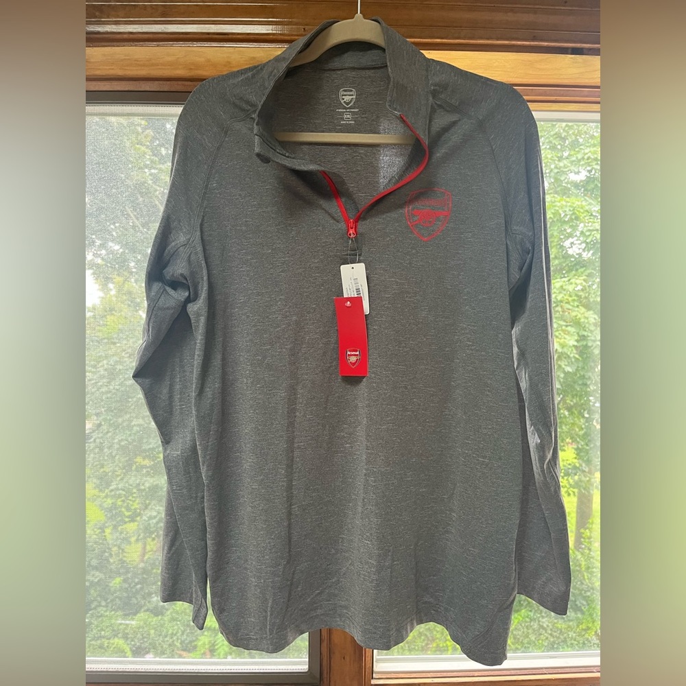 Arsenal Quarter zip for Sale-with tags!